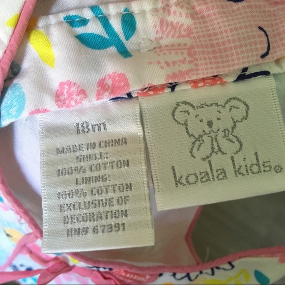Koala Kids Floral Cotton Dress size 18 months - Picture 3 of 3